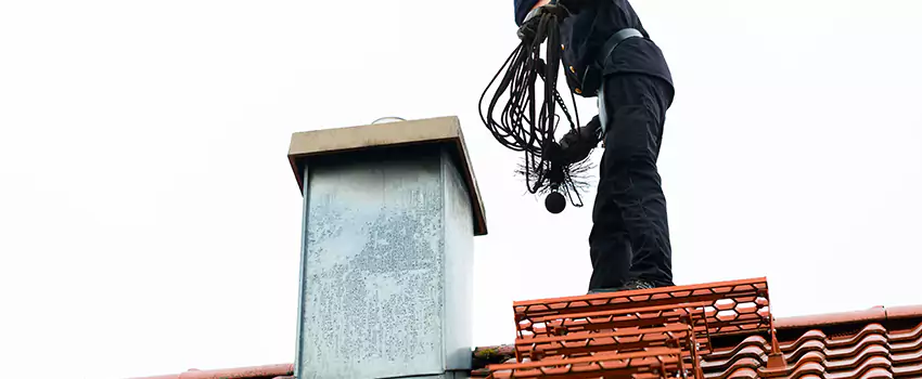 Chimney Brush Cleaning in Redlands, California