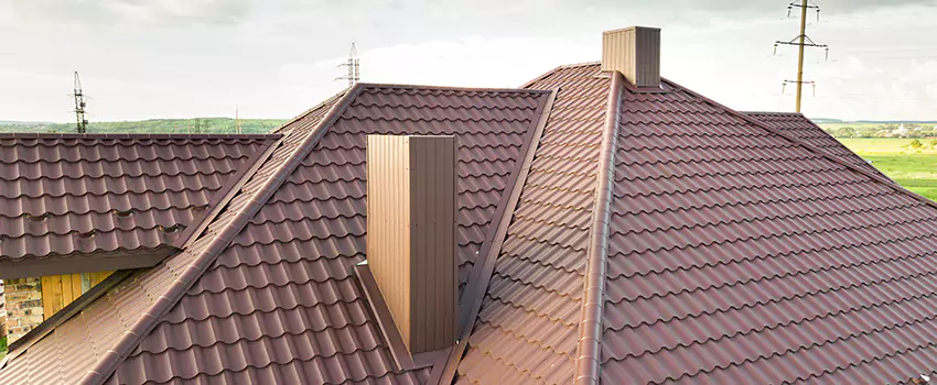 Residential Chimney Flashing Restoration in Redlands, CA