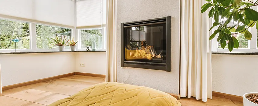 Residential Fireplace Ceramic Glass Installation in Redlands, CA