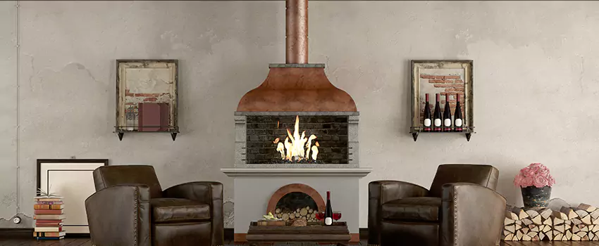 Thelin Hearth Products Providence Pellet Insert Fireplace Installation in Redlands, CA
