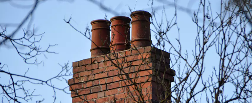 Chimney Crown Installation For Brick Chimney in Redlands, California