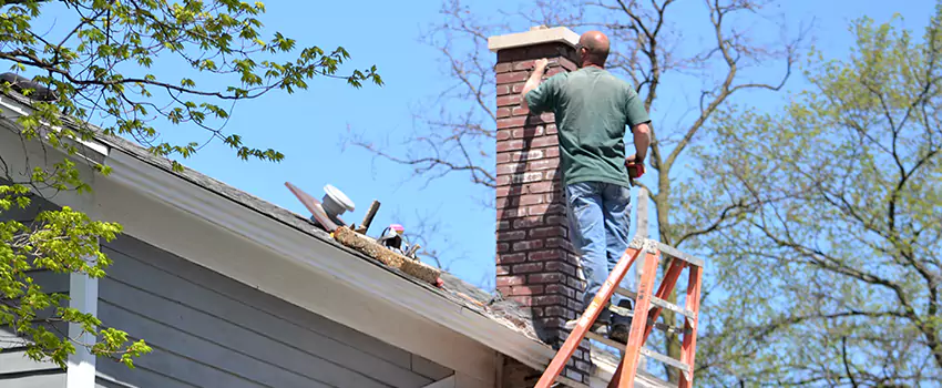 Vinyl and PVC Chimney Flashing Installation in Redlands, CA