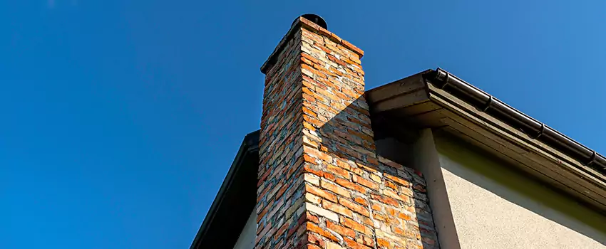 Masonry Chimney Flashing Repair in Redlands, California