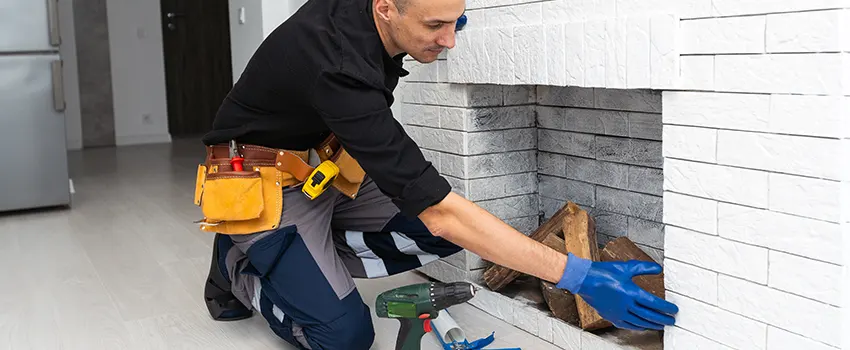 Fireplace Damaged Damper Frame Repair Services in Redlands, California