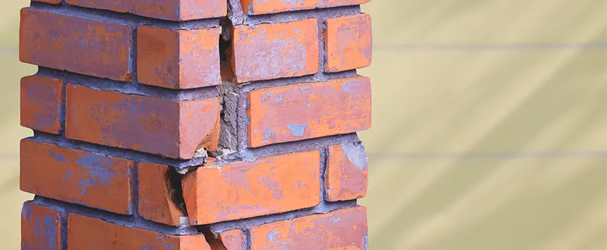 Repairing Cracked Porcelain Tiles for Fireplace in Redlands, CA